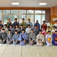 12月16日（金）「伝統衣装で学ぶ日本の歴史」浴衣着付け教室　開催