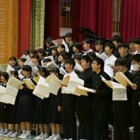 それぞれの学校の良さが奏でるハーモニー　長良高校合唱部から合唱を学ぶ会