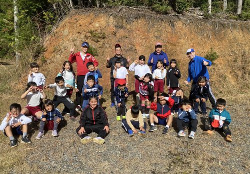 遠足で山登りをしたよ！（低学年・天王山）