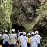 ５・６年生　飛騨川がつくる自然の学習