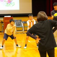 ４年　芸術鑑賞会練習