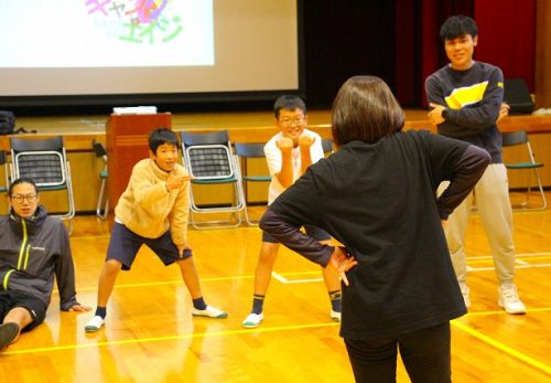 ４年　芸術鑑賞会練習