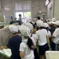 ４年　浄水場見学