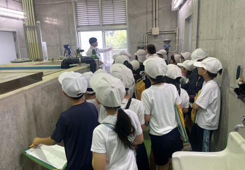 ４年　浄水場見学