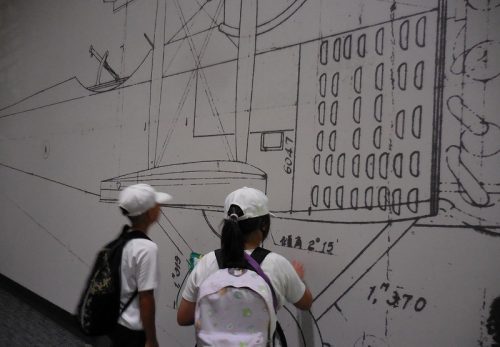 ５年校外学習（岐阜車体・航空宇宙博物館）