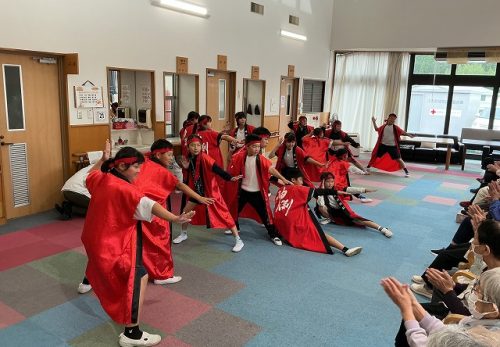 ５・６年　サンホーム訪問