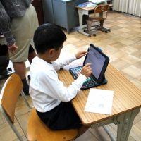 １年　公開授業（算数）