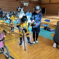 ５・６年　高齢者体験