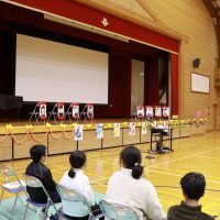 ６年生を送る会